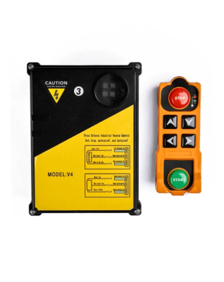 Control remoto inalámbrico 4P-1vel + on/stop para 220v