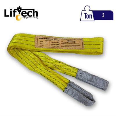 ESLINGA PLANA EP  OJO-OJO Factor 6:1 (3Ton) 3x 4m1