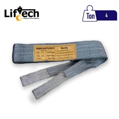 ESLINGA PLANA EP  OJO-OJO Factor 6:1 (4Ton) 4x 4m