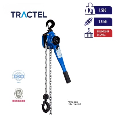 TECLE DE PALANCA BRAVO SIN LIMITADOR 1500Kg
