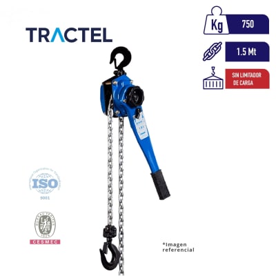 TECLE DE PALANCA BRAVO SIN LIMITADOR 750Kg