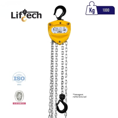 TECLE MANUAL DE CADENA STANDARD 1000Kg