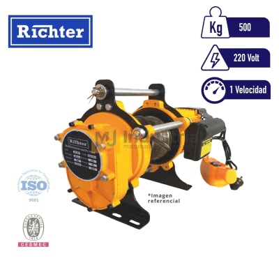 WINCHE CDK1 220V 500/1000Kg-30m