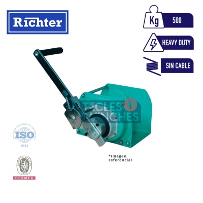 WINCHE MANUAL PNW 500Kg