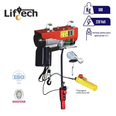 MINI TECLE AM-G 220V 500kg (1R) / 1000kg (2R)