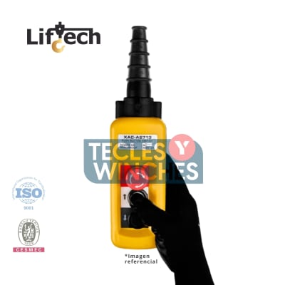 Botonera para winches 2P-1vel+stop 380V1