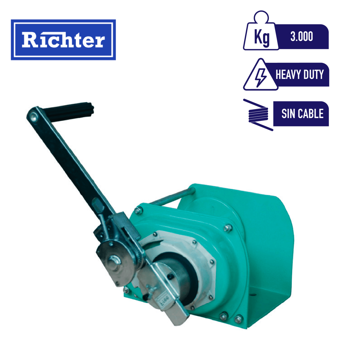 WINCHE MANUAL PNW 3000Kg 0