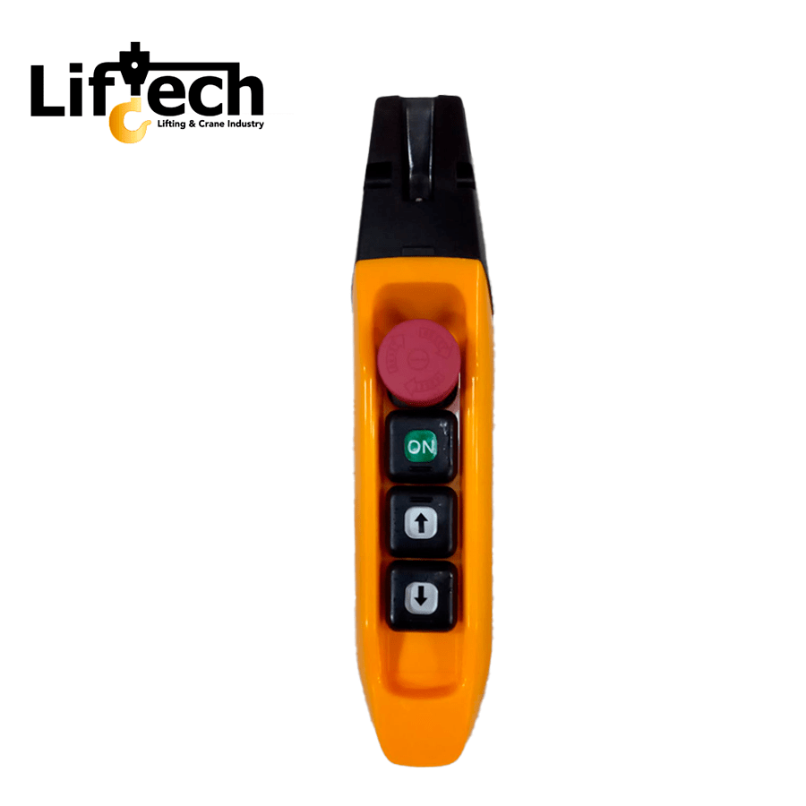 BOTONERA PARA TECLES ELECTRICOS TIPO BANANA 2P-1vel + on/stop  0