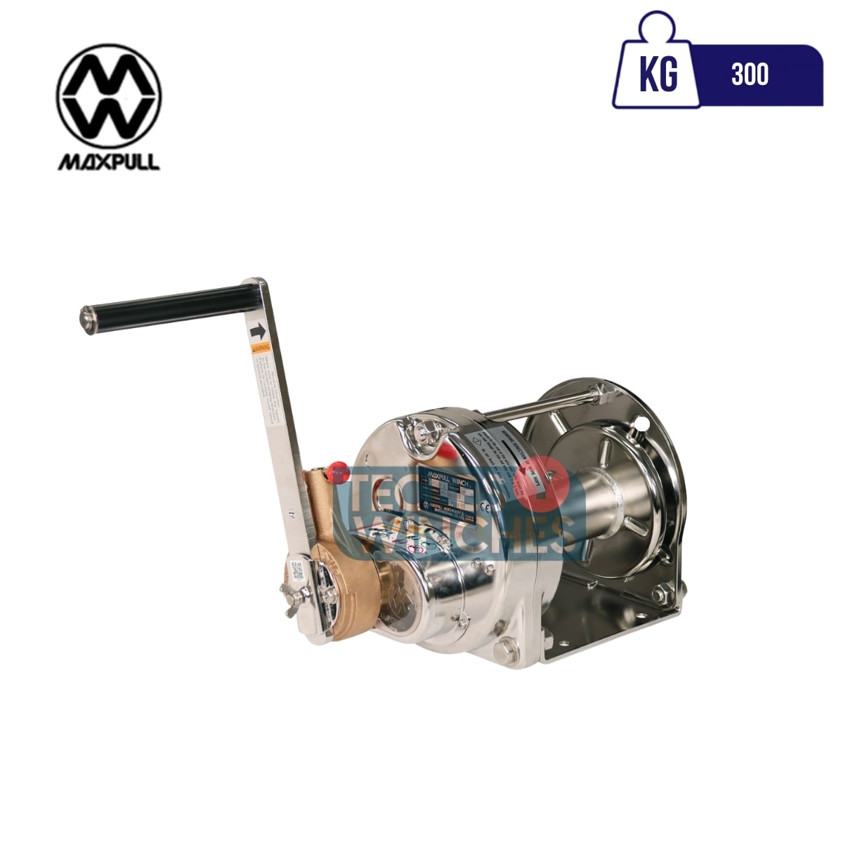 WINCHE MANUAL ACERO INOXIDABLE ESB 300 KG 0