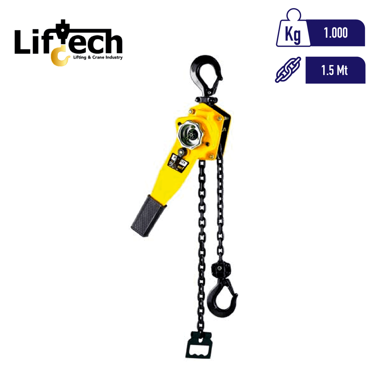 TECLE DE PALANCA STANDARD 1000Kg 0