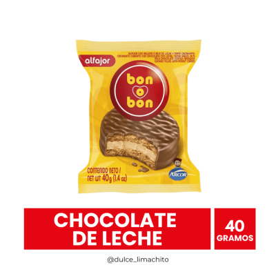 ALFAJOR BON O BON CHOCOLATE 40 GR1
