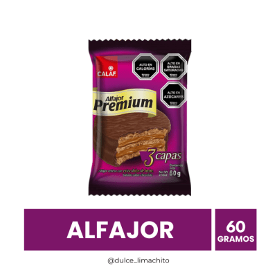ALFAJOR PREMIUM CALAF 60 GR1