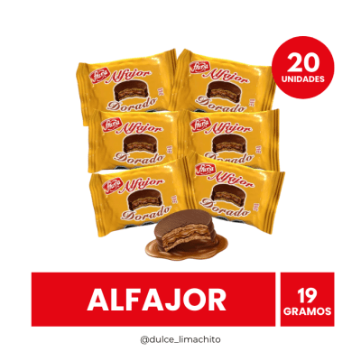 ALFAJOR DORADO 19 GR PACK 20 UNIDADES1
