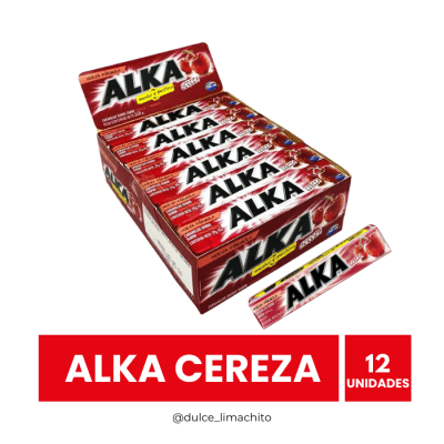 ALKA CEREZA DISPLAY 12 UNIDADES 29 GR1