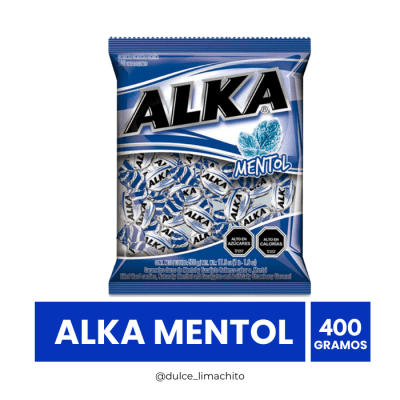 CARAMELO ALKA MENTOL 400 GR1