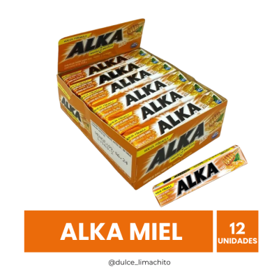 ALKA MIEL DISPLAY 12 UNIDADES 29 GR1