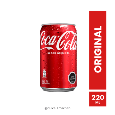 BEBIDA COCA COLA ORIGINAL LATA 220 ML1