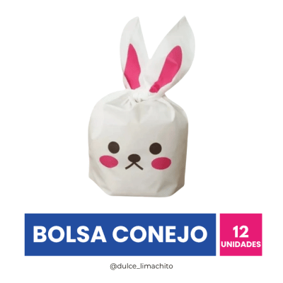 BOLSA CONEJO MEDIANA 12 UNIDADES1