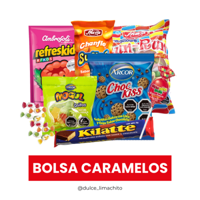 BOLSA DE CARAMELOS SURTIDOS MODELO 11