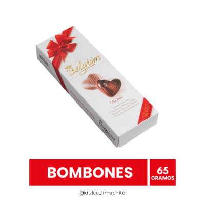 BOMBONES BELGIAN HEARTS 65 GR1