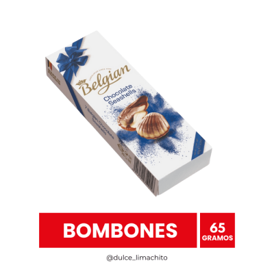BOMBONES BELGIAN SEASHELLS 65 GR1