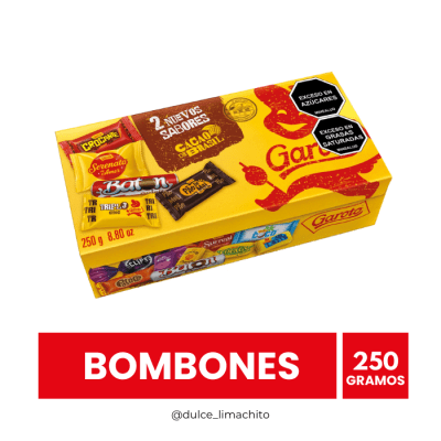 BOMBONES GAROTO SURTIDOS 250 GR1