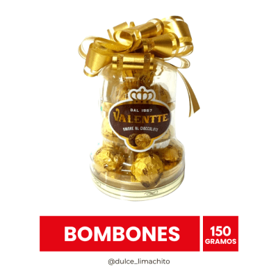 BOMBONES VALENTTE CAMPANA 150 GR1