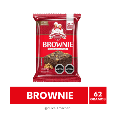 BROWNIE NUTRABIEN 62 GR1