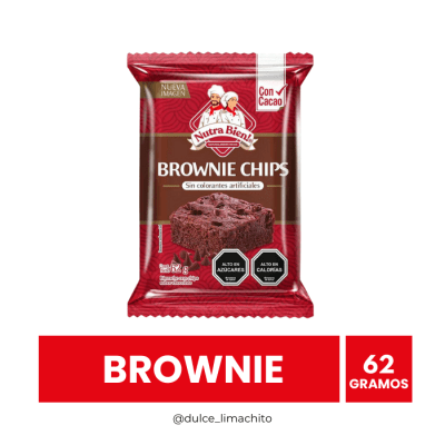 BROWNIE CHIPS NUTRABIEN 62 GR1