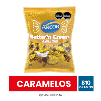 CARAMELO BUTTER AND CREAM 810 GR1