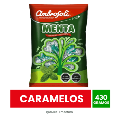 CARAMELO MENTA 430 GR1