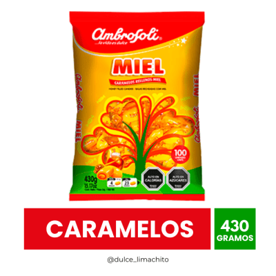 CARAMELO MIEL 430 GR1