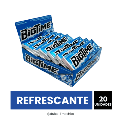 CHICLE BIGTIME REFRESCANTE DISPLAY 20 UNIDADES1
