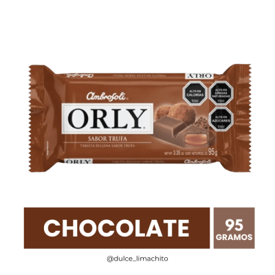 CHOCOLATE ORLY TRUFA 95 GR1