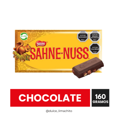 CHOCOLATE SAHNE NUSS 160 GR1