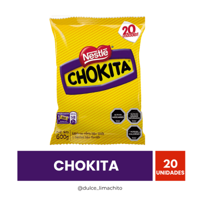 GALLETA CHOKITA BOLSA 20 UNIDADES 30 GR1