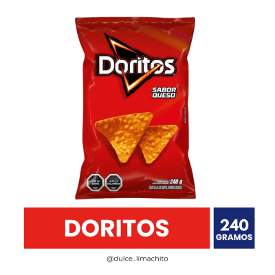 DORITOS QUESO 240 GR1
