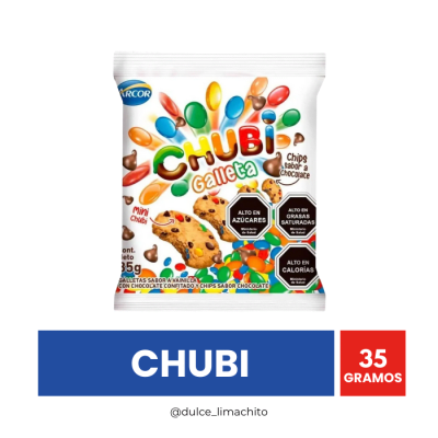 GALLETA MINI CHUBI 35 GR1