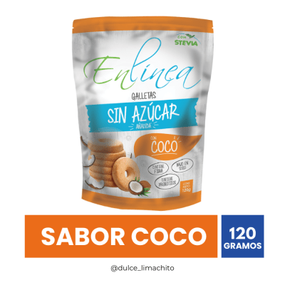 GALLETA COCO SIN AZUCAR 120 GR1