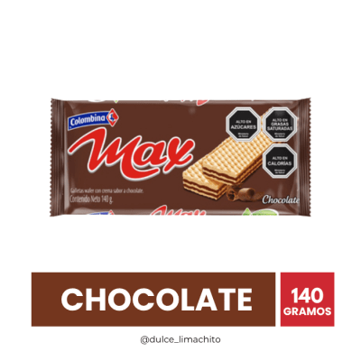 GALLETAS MAX CHOCOLATE 140 GR1
