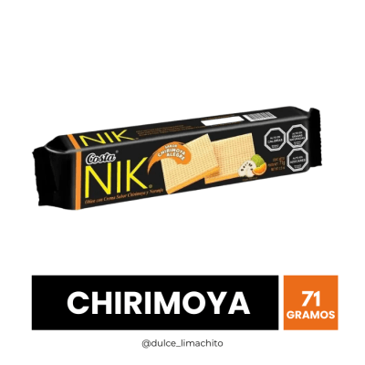GALLETA NIK CHIRIMOYA ALEGRE 71 GR1
