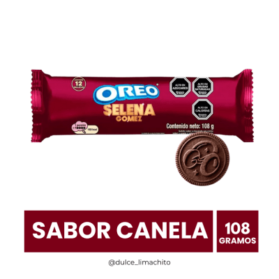 GALLETA OREO SELENA GOMEZ 108 GR1