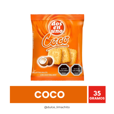 GALLETA MINI COCO 35 GR1