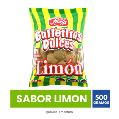 GALLETITAS DULCES SABOR LIMON 500 GR1