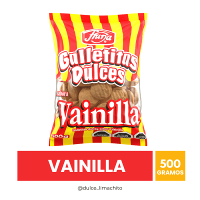 GALLETITAS DULCES SABOR VAINILLA 500 GR1