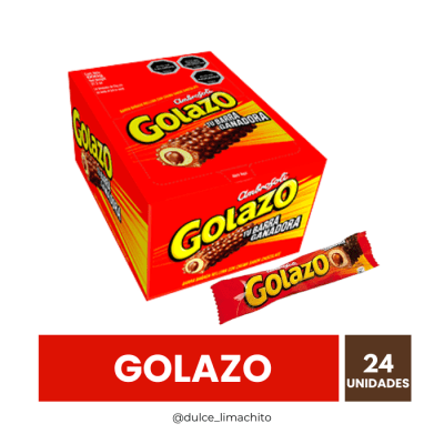 GOLAZO CAJA 24 UNIDADES 25 GR1
