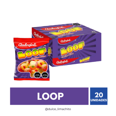 GOMITAS LOOP CAJA 20 UNIDADES 25 GR1