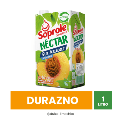 NECTAR SOPROLE DURAZNO 1 L1