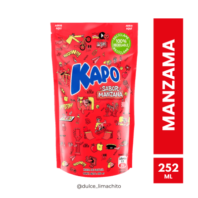 JUGO KAPO MANZANA 252 ML1