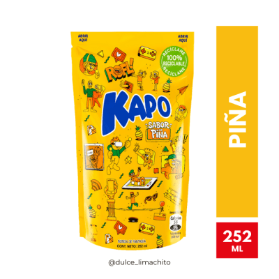 JUGO KAPO PIÑA 252 ML1